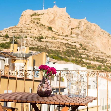 Alc - Stylish Studio With Fantastic Terrace, Old Town Alicante Kültér fotó