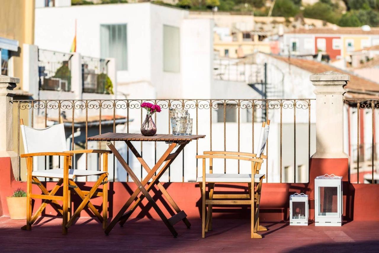 Alc - Stylish Studio With Fantastic Terrace, Old Town Alicante Kültér fotó